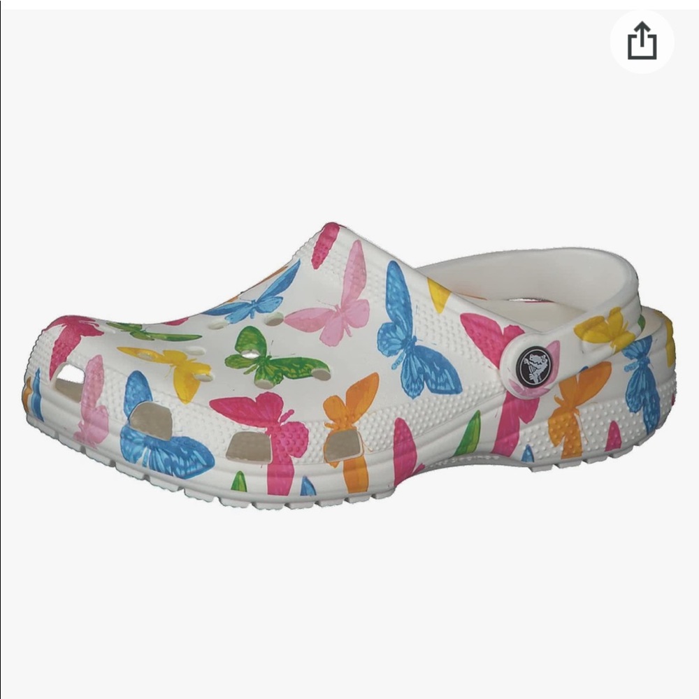 Unisex Adult Butterfly Crocs